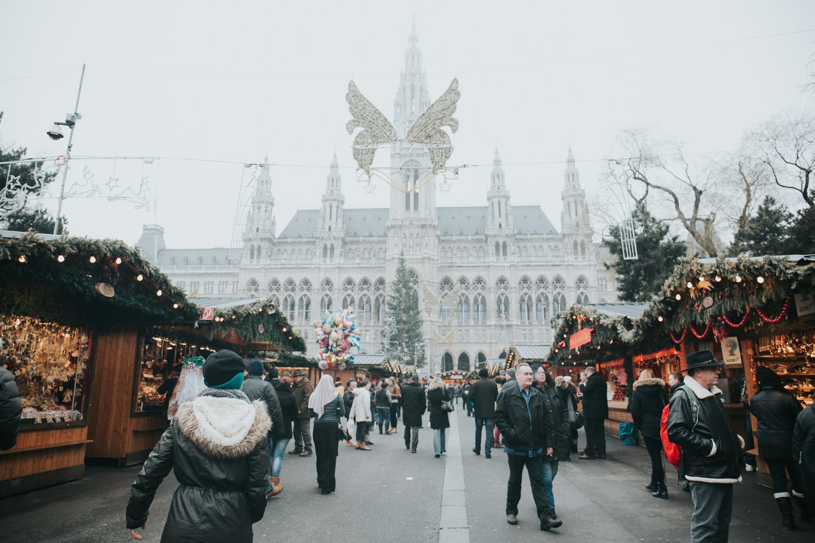 Vienna Christmas Dream held in front of the Rathaus (City Hall) - Vienna, Austria.